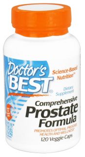 Doctors Best   Comprehensive Prostate Formula   120 Vegetarian Capsules