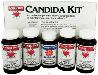 Kroeger Herbs   Candida Kit