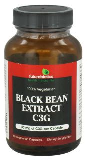 Futurebiotics   Black Bean Extract C3G 30 mg.   60 Vegetarian Capsules