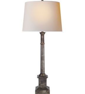 Suzanne Kasler Josephine 1 Light Table Lamps in Sheffield Silver SK3008SHS NP