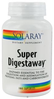 Solaray   Super Digestaway   180 Capsules