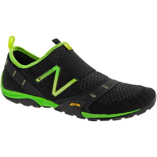 New Balance Minimus 10 Slip On New Balance Mens Running Shoes Black/Green
