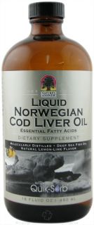 Natures Answer   Liquid Norwegian Cod Liver Oil   16 oz.