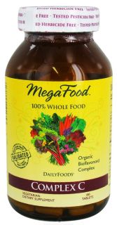 MegaFood   DailyFoods Complex C Organic Bioflavonoid Complex   180 Vegetarian Tablets