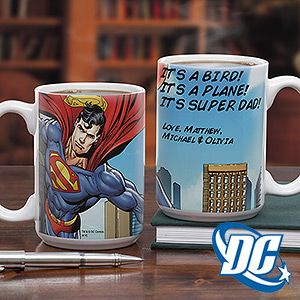 Large Comic Superhero Coffee Mugs   Superman