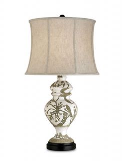 Giardino 1 Light Table Lamps in Tawny White 6049