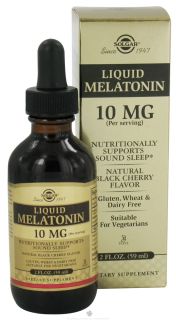 Solgar   Liquid Melatonin 10 mg.   2 oz.