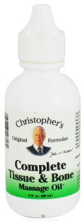 Dr. Christophers Original Formulas   Complete Tissue & Bone Massage Oil   2 oz.