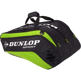 Dunlop Biomimetic Tour 10 Racquet Bag Green Dunlop Tennis Bags