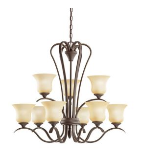 Wedgeport 9 Light Chandeliers in Olde Bronze 2086OZ