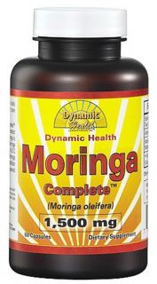 Dynamic Health   Moringa Complete 1500 mg.   60 Capsules