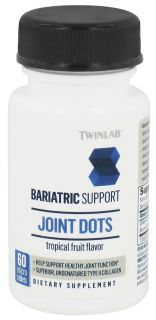 Twinlab   Bariatric Support Joint Dots Tropical Fruit Flavor   60 Micro Tablets