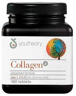 Youtheory   Collagen Advanced Formula Type 1,2 & 3   160 Tablets