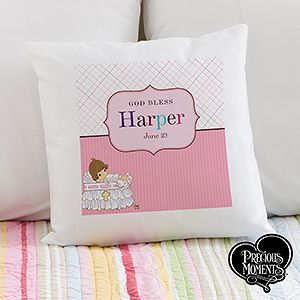 Personalized Christening Pillows   Precious Moments