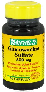 Good N Natural   Glucosamine Sulfate 500 mg.   60 Capsules
