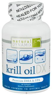 Natural Dynamix   Krill Oil DX   60 Softgels
