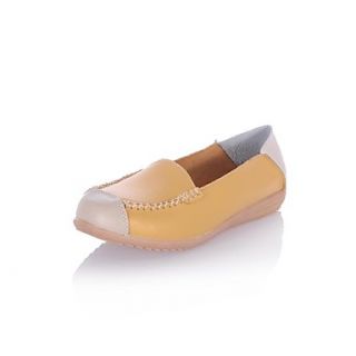 Leather Womens Flat Heel Comfort Loafers Shoes (More Colors)