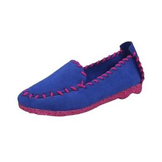 Suede Womens Flat Heel Moccasin Loafers Shoes(More Colors)