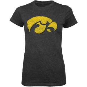 Iowa Hawkeyes New Agenda NCAA Womens Heathered Scribbles T Shirt
