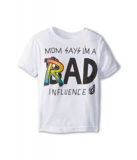 Volcom Kids Rad Influence S/S Tee Boys T Shirt (White)
