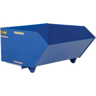 Vestil Self Dumping Steel Hopper   Low Profile, 90� , 2000 lb. Capacity, 1 1/2
