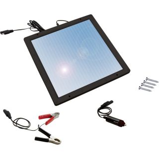 NPower Amorphous Solar Panel Battery Maintainer/Trickle Charger Kit   7 Watts