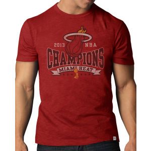 Miami Heat 47 Brand NBA 2013 Champ Scrum T Shirt