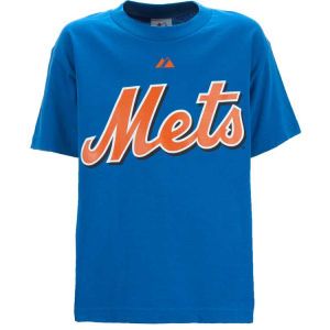 New York Mets Jason Bay Majestic MLB Player T Shirt
