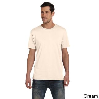 Alternative Alternative Mens 3.7 ounce Cotton Basic Crew T shirt Ivory Size L