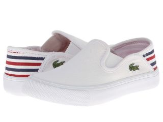 Lacoste Kids Bellevue Slip DE SP14 Kids Shoes (White)