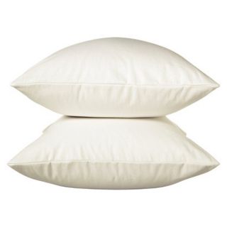 Room Essentials Jersey Pillowcase   Ivory (Standard)