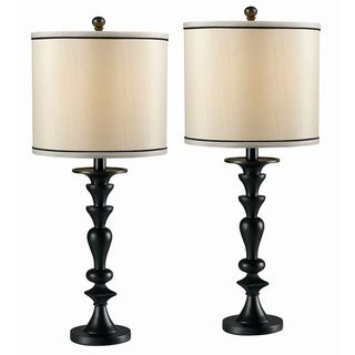 Frazer Graphite Table Lamps (set Of 2)