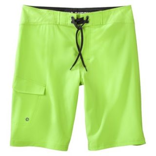 Mossimo Supply Co. Mens 11 Boardshort   Lime 32
