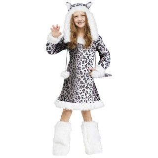 Snow Leopard Girls Costume