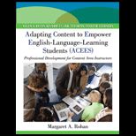 Adapting Content to Empower English Language Learning Students