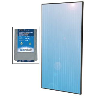 Sunforce Amorphous Solar Panel/Charge Controller Combo   50 Watt, Model 50043