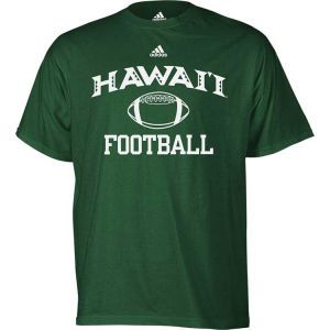 Hawaii Warriors adidas NCAA Football Collegiate Series T Shirt