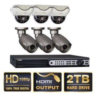 Q SEE Platinum Series 8 Channel 2TB SDI Video Surveillance System with 3 Bullet and 3 Dome 1080p Cameras QT718 6F2 2