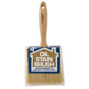 Wooster 4 in. Oil Stain Bristle Brush 0040520040
