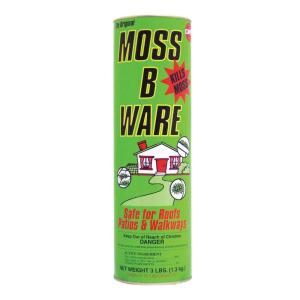 Corrys 3 lb. Moss B Ware for Roofs and Walks Granules Lawn Fertilizer 100099020