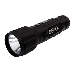Dorcy 120 Lumen   3AAA LED Metal Gear Flashlight with Holster and Batteries 41 4284