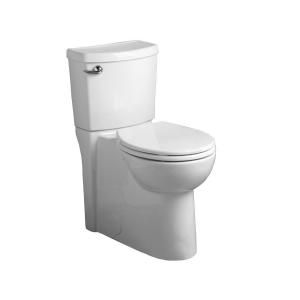 American Standard Cadet 3 FloWise 2 Piece 1.28 GPF Right Height Round Front Toilet with Concealed Trapway in White 2988.101.020