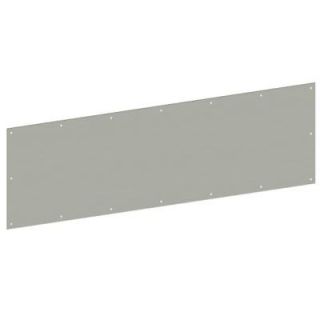 Hager 12 in. x 34 in. Stainless Steel Kick Plate for Commercial or Residential Doors AE 190S