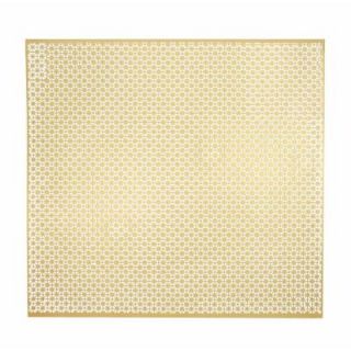 MD Building Products 24 in. x 36 in. Union Jack Aluminum in Brass 57141