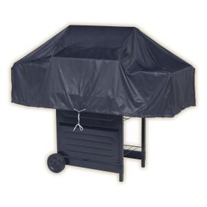 Char Broil 59 in. Black Half Length Grill Cover 2184942P