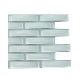 Splashback Tile Seafoam Pelican Glass Floor and Wall Tile Sample C2D6 GLASS TILE