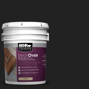 BEHR Premium DeckOver 5 gal. #SC 102 Slate Wood and Concrete Paint 500005