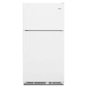 Whirlpool 18.5 cu. ft. Top Freezer Refrigerator in White WRT108TFYW