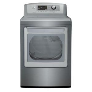 LG Electronics 7.3 cu. ft. Gas Dryer with Steam in Graphite Steel DLGX5171V
