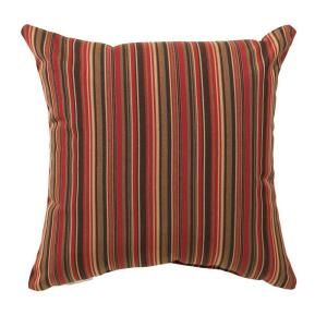 Home Decorators Collection Dorsett Cherry Square Outdoor Throw Pillow DISCONTINUED 2610400140